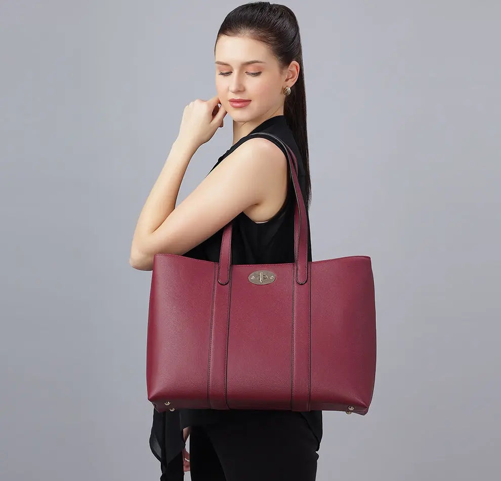Epic Large Tote - Cherry YuvaStree