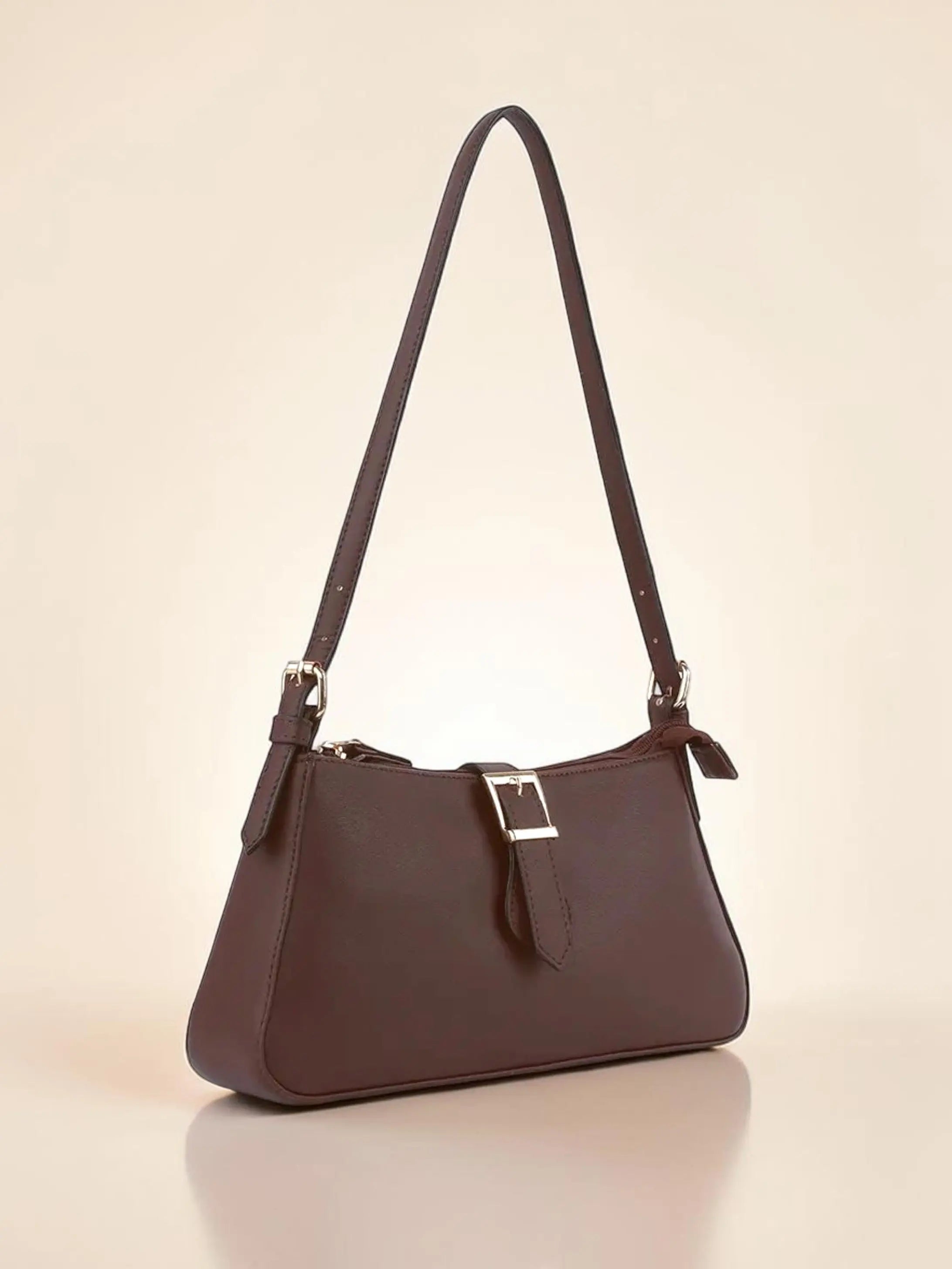 Sleek Baguette Large - Dk. Mocha YuvaStree