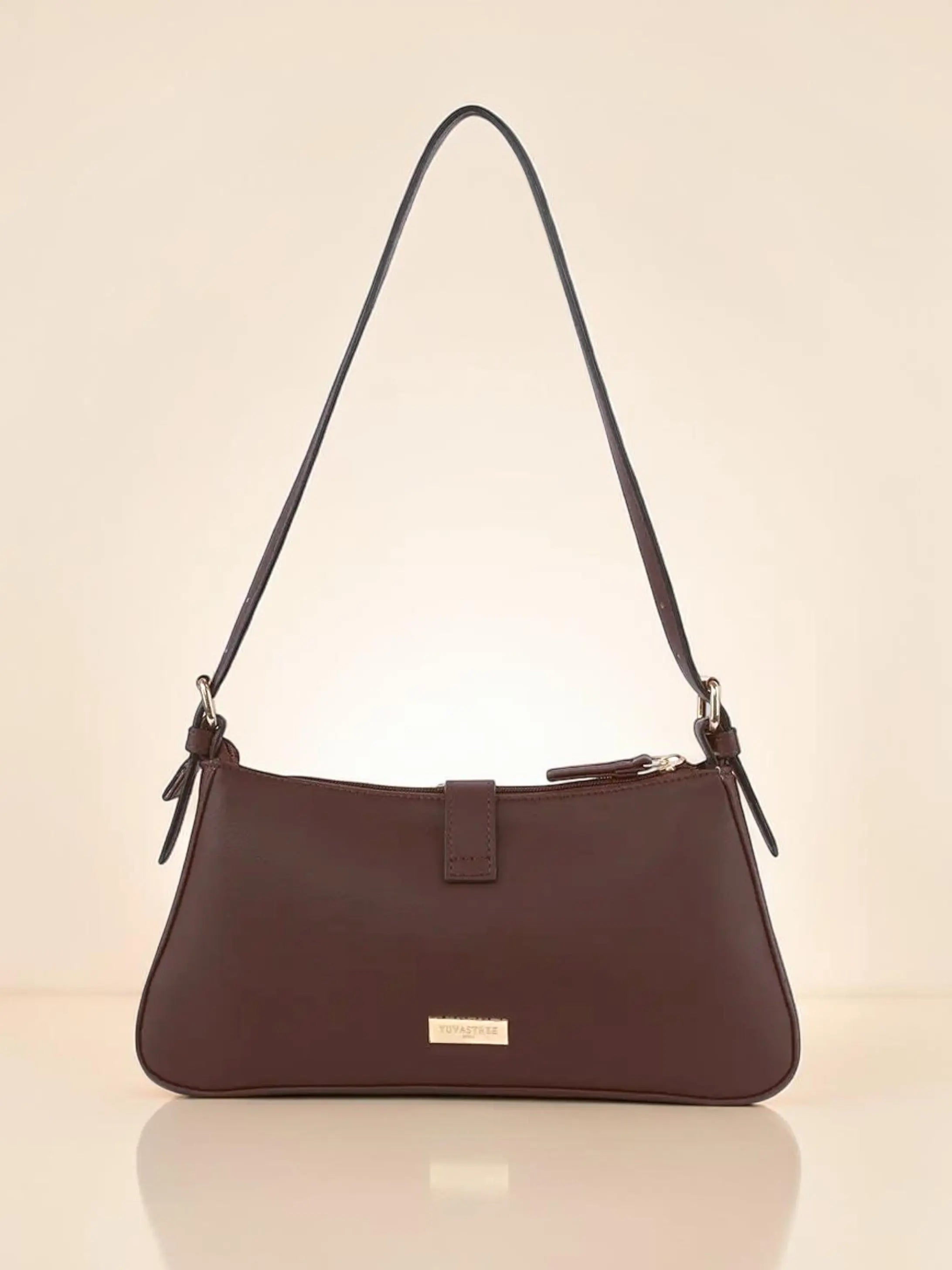 Sleek Baguette Large - Dk. Mocha YuvaStree