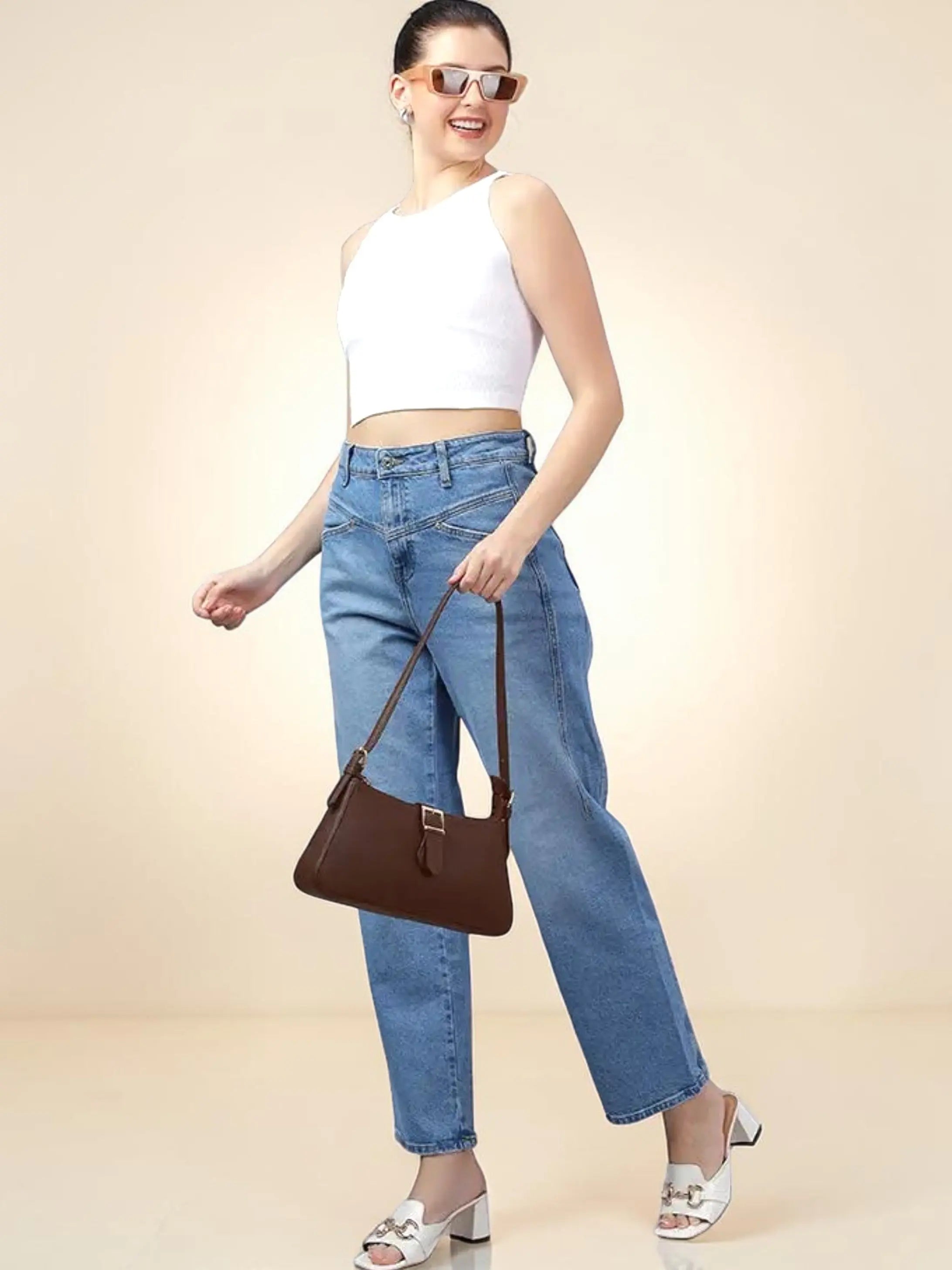 Sleek Baguette Large - Dk. Mocha YuvaStree
