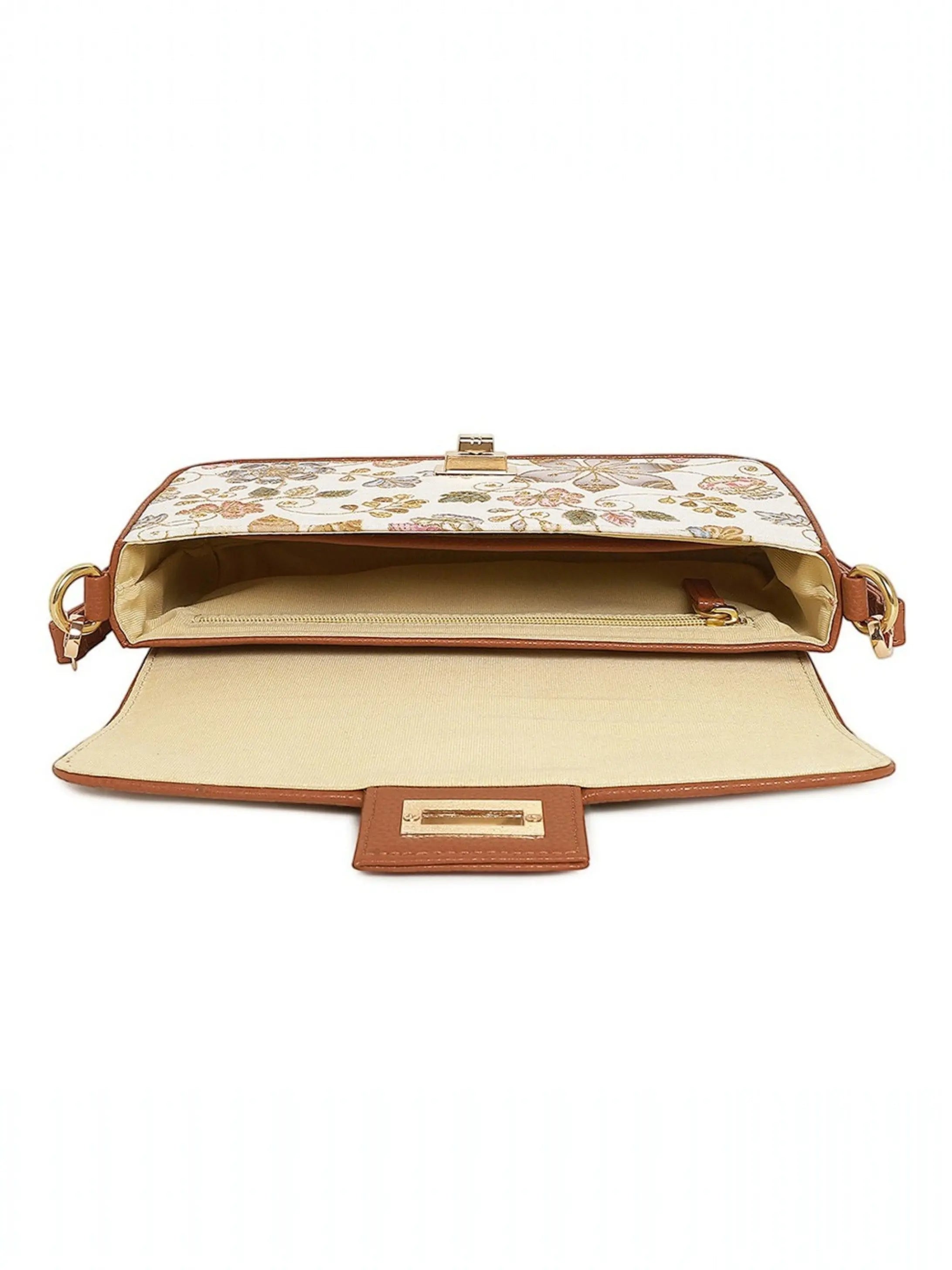 Alira Shoulder Bag - Caramel Ivory YuvaStree