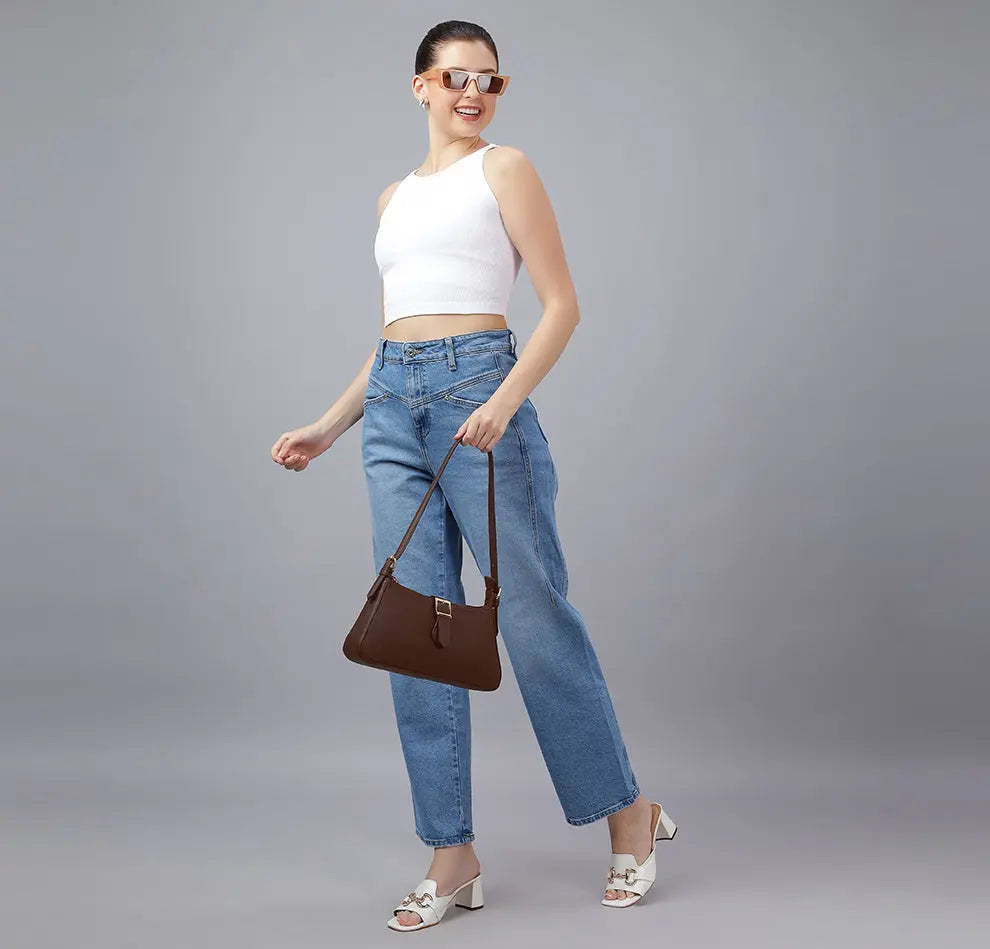 Sleek Baguette Large - Dk. Mocha YuvaStree