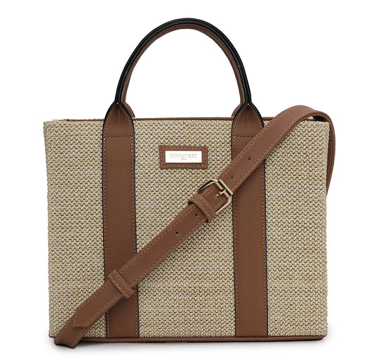 Ellora Mini Tote - Beige