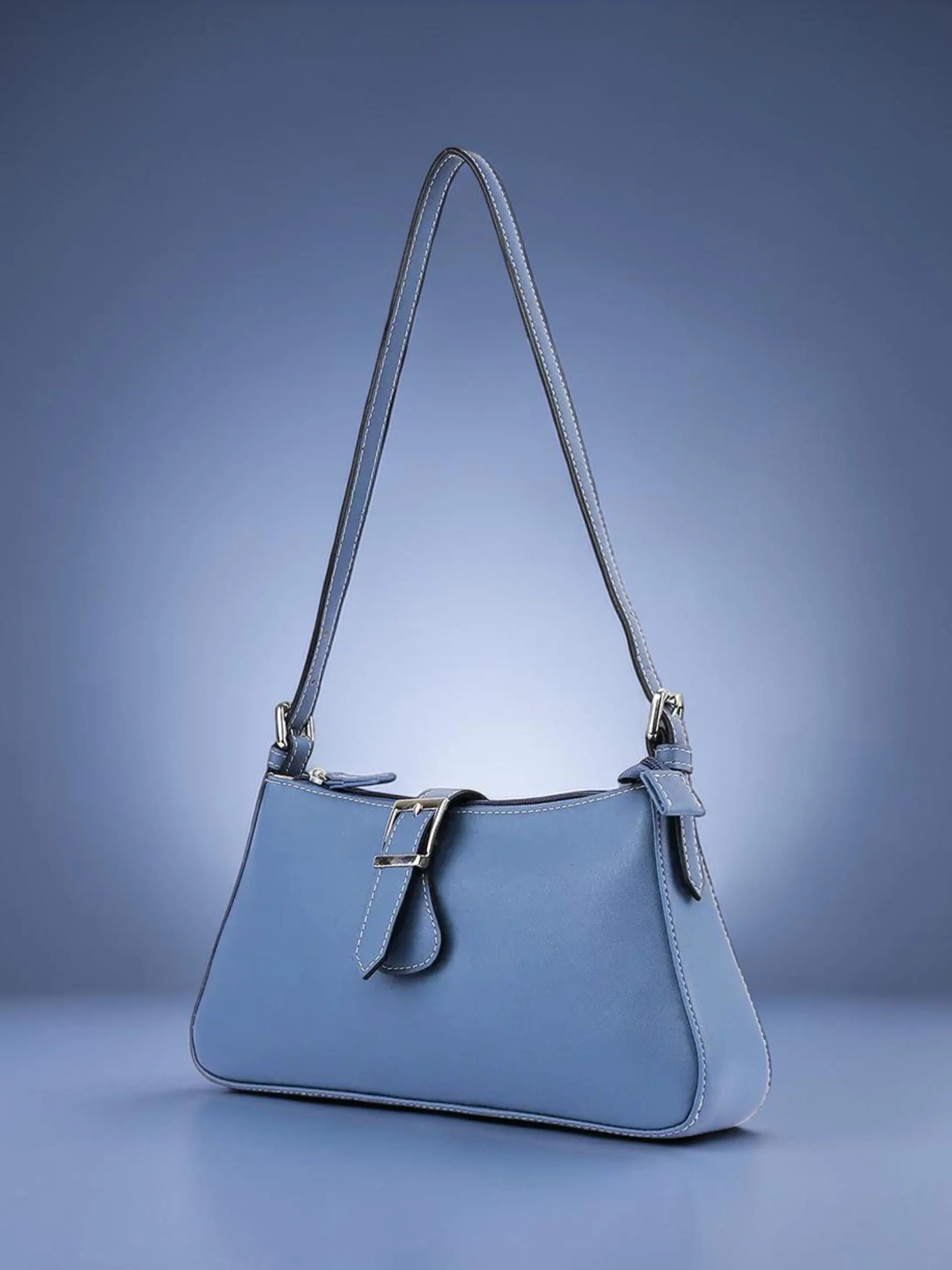 Sleek Baguette Large - Spanish Blue YuvaStree