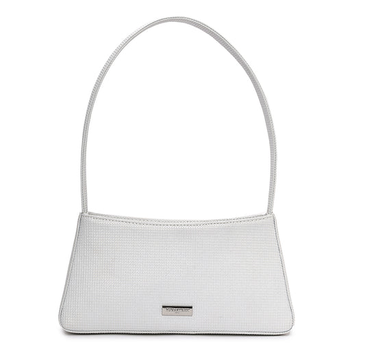 Vestra Shoulder Bag - Pearl White