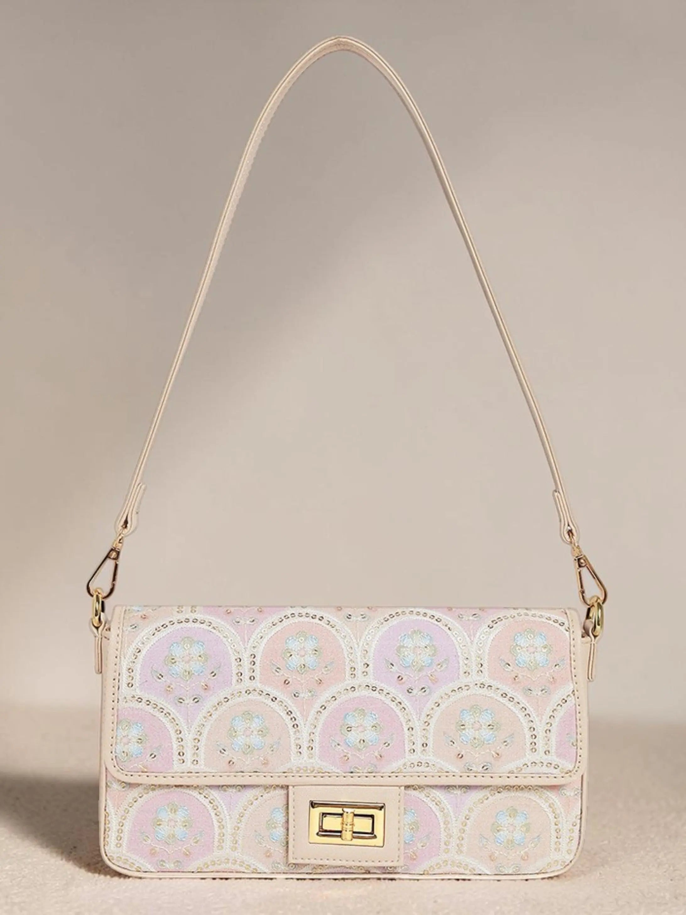 Alira Shoulder Bag - Pearl Blush YuvaStree