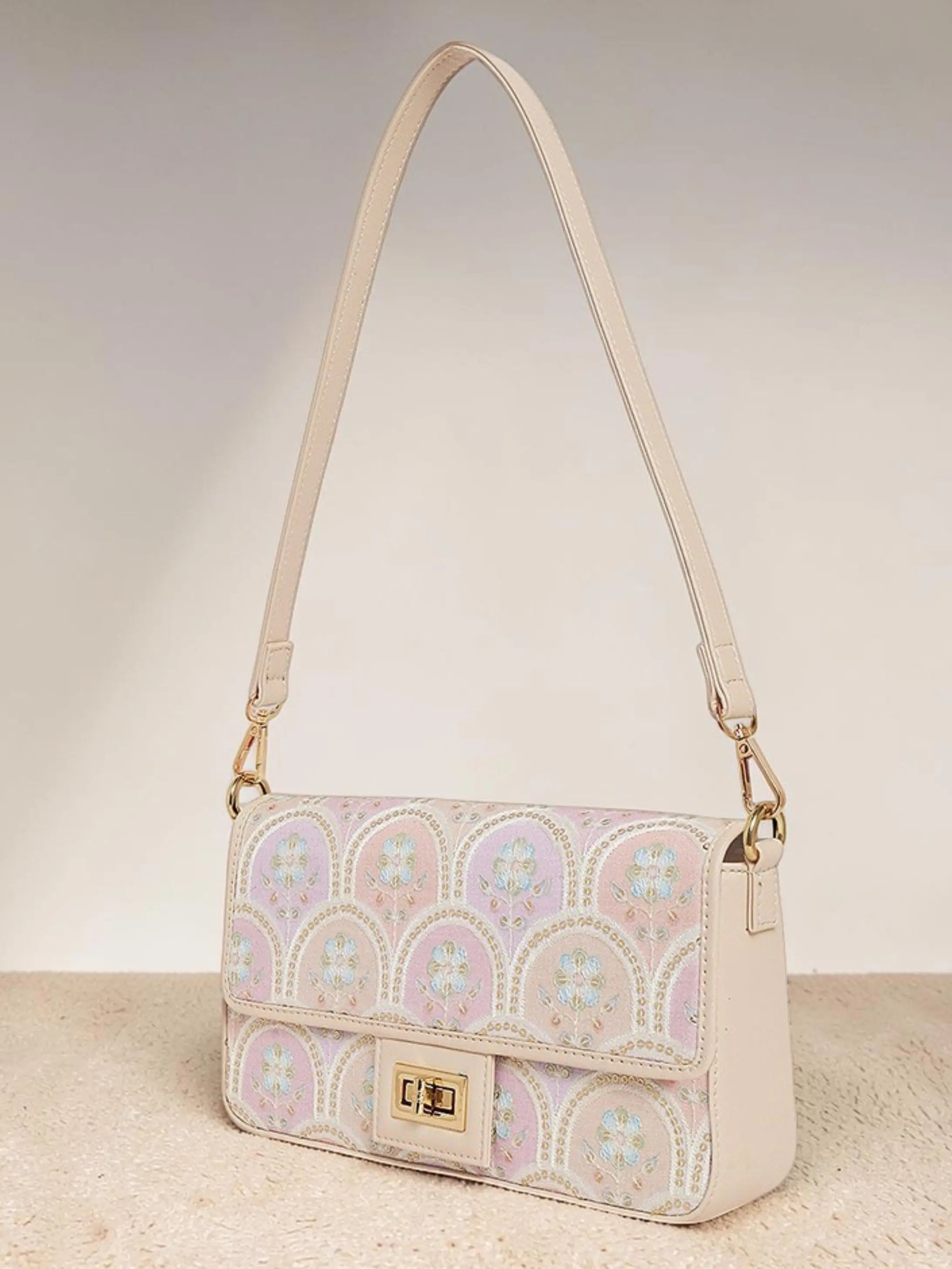 Alira Shoulder Bag - Pearl Blush YuvaStree