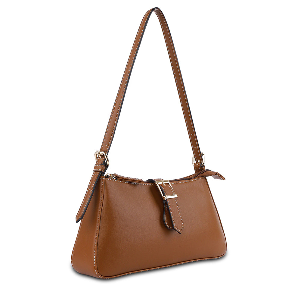 Sleek Baguette Large - Tan