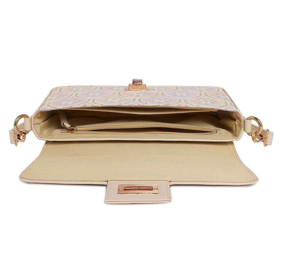 Alira Shoulder Bag - Pearl Blush