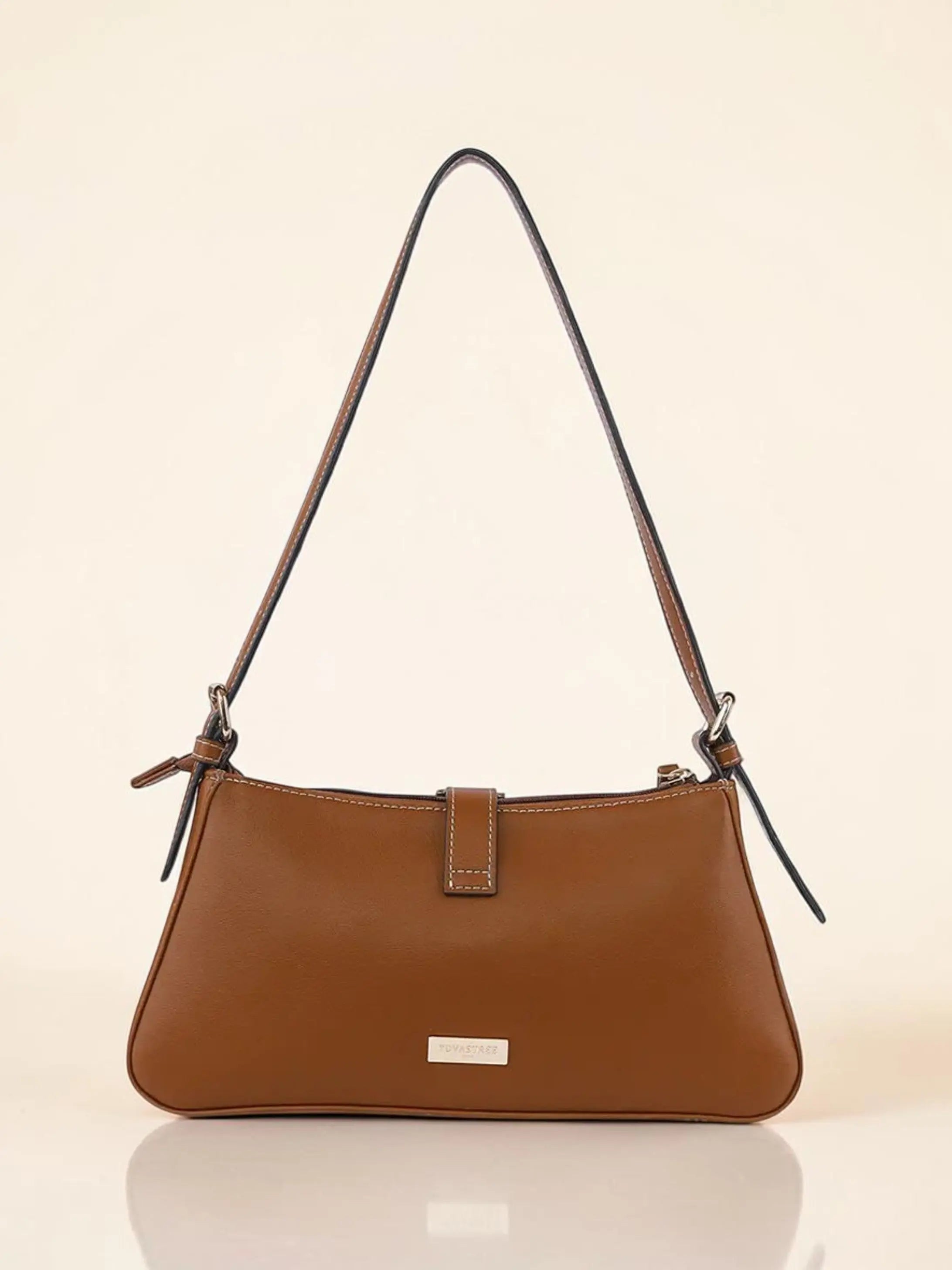 Sleek Baguette Large - Tan YuvaStree