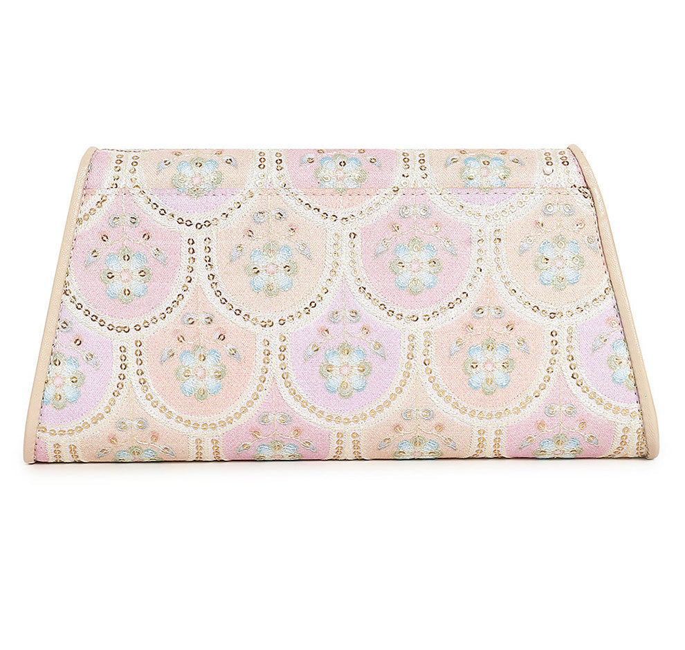 Elisa wallet sling - Pearl Blush