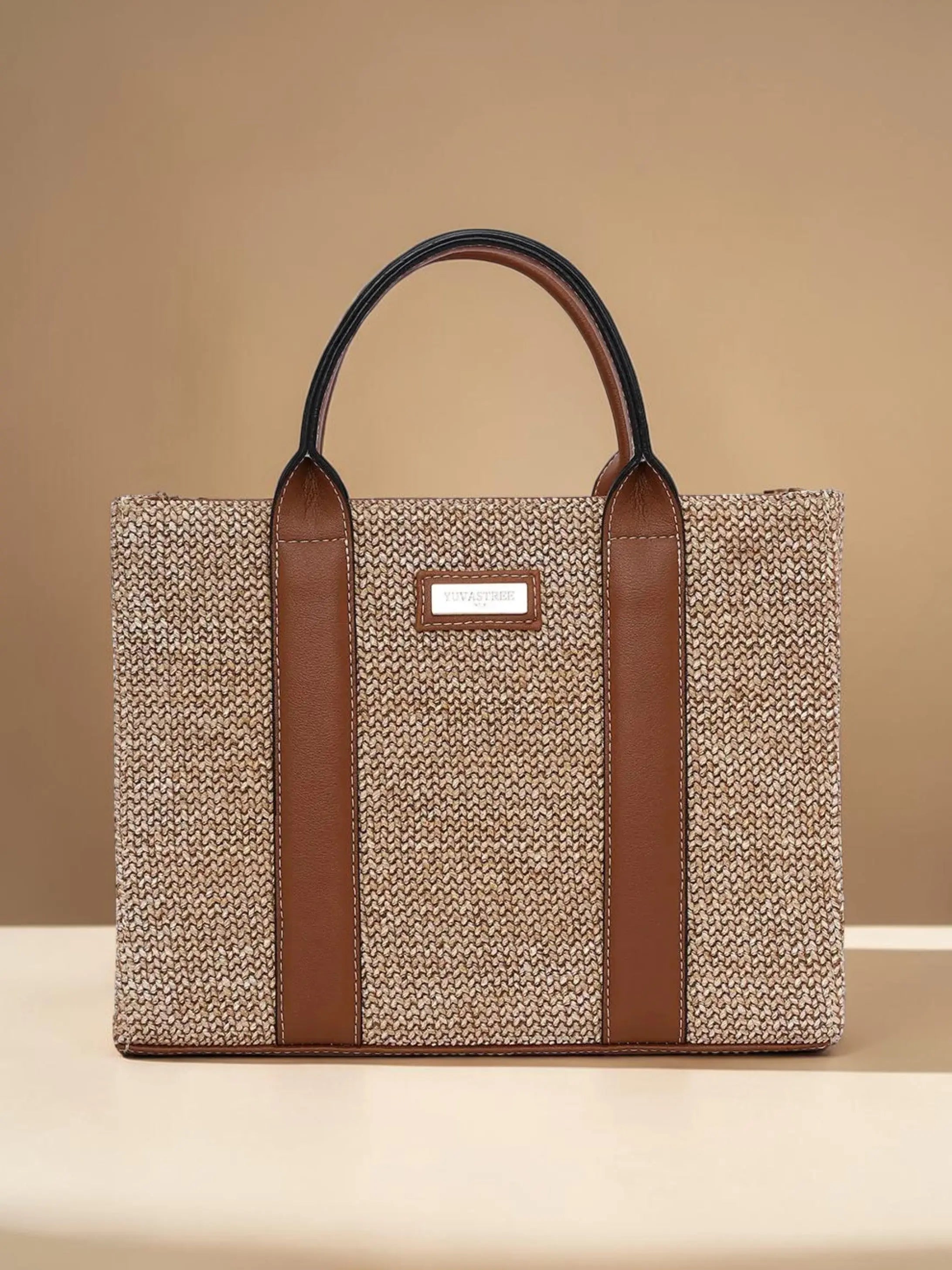 Ellora Mini Tote - Tan YuvaStree