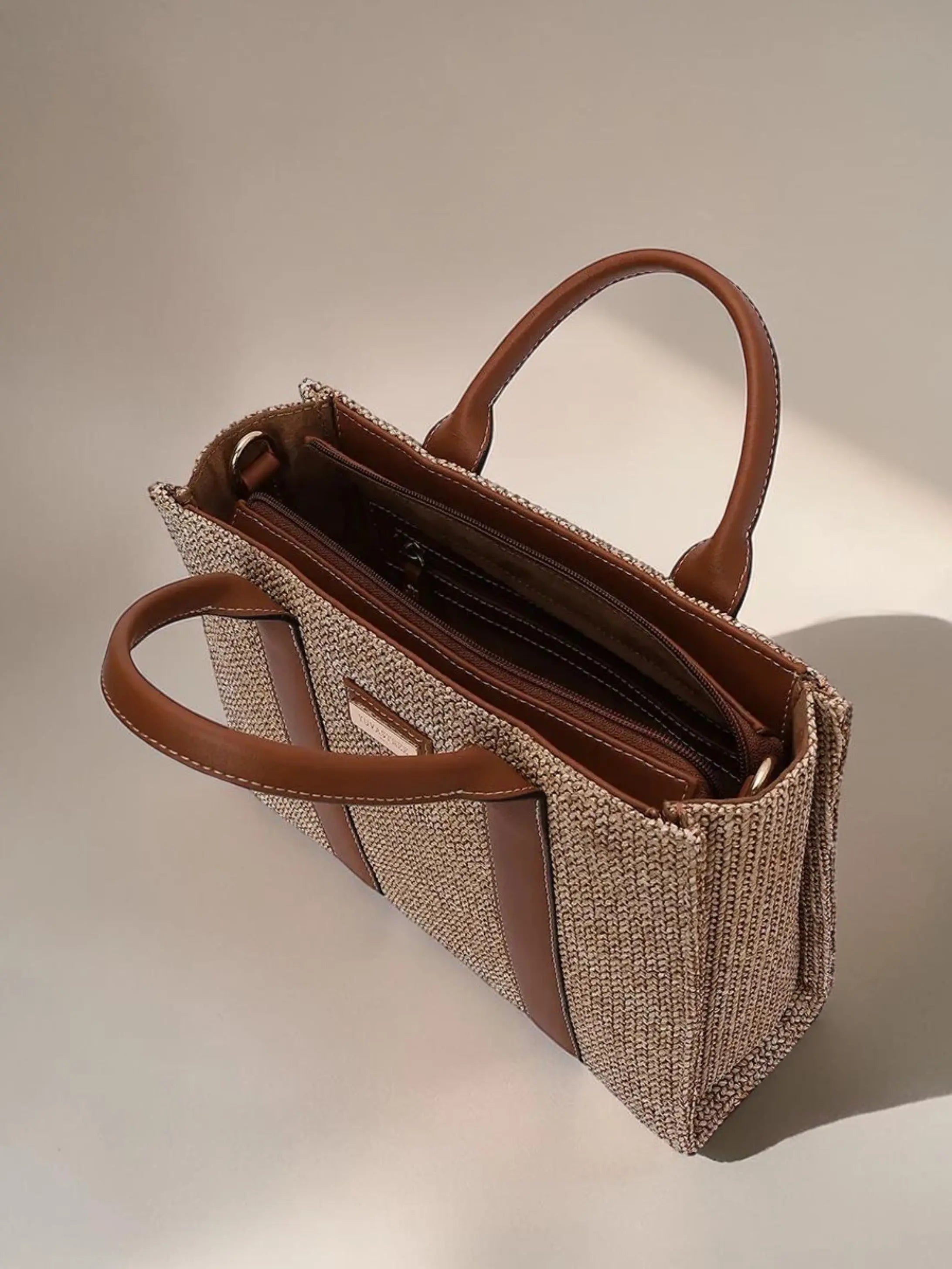 Ellora Mini Tote - Tan YuvaStree