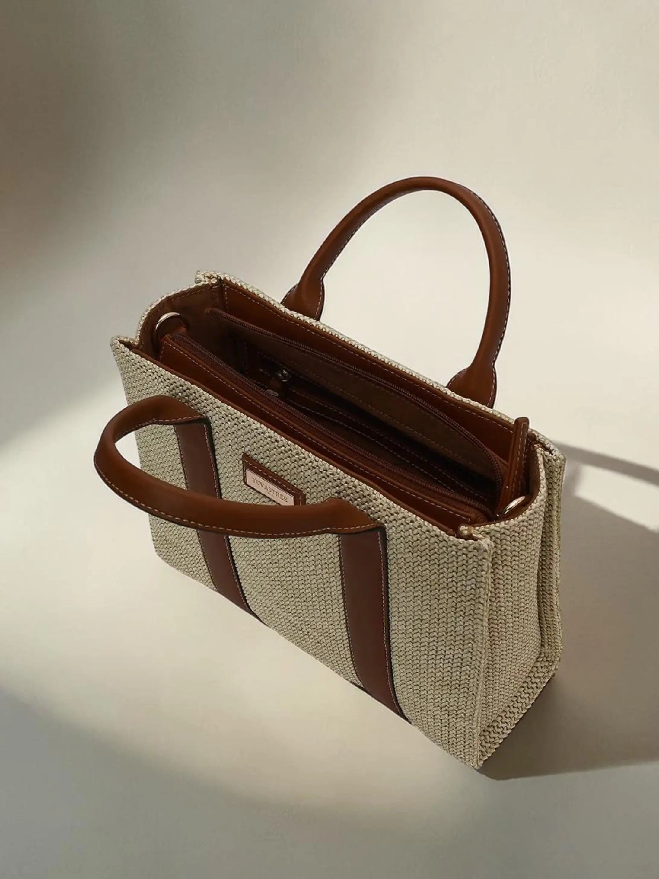Ellora Mini Tote - Beige YuvaStree