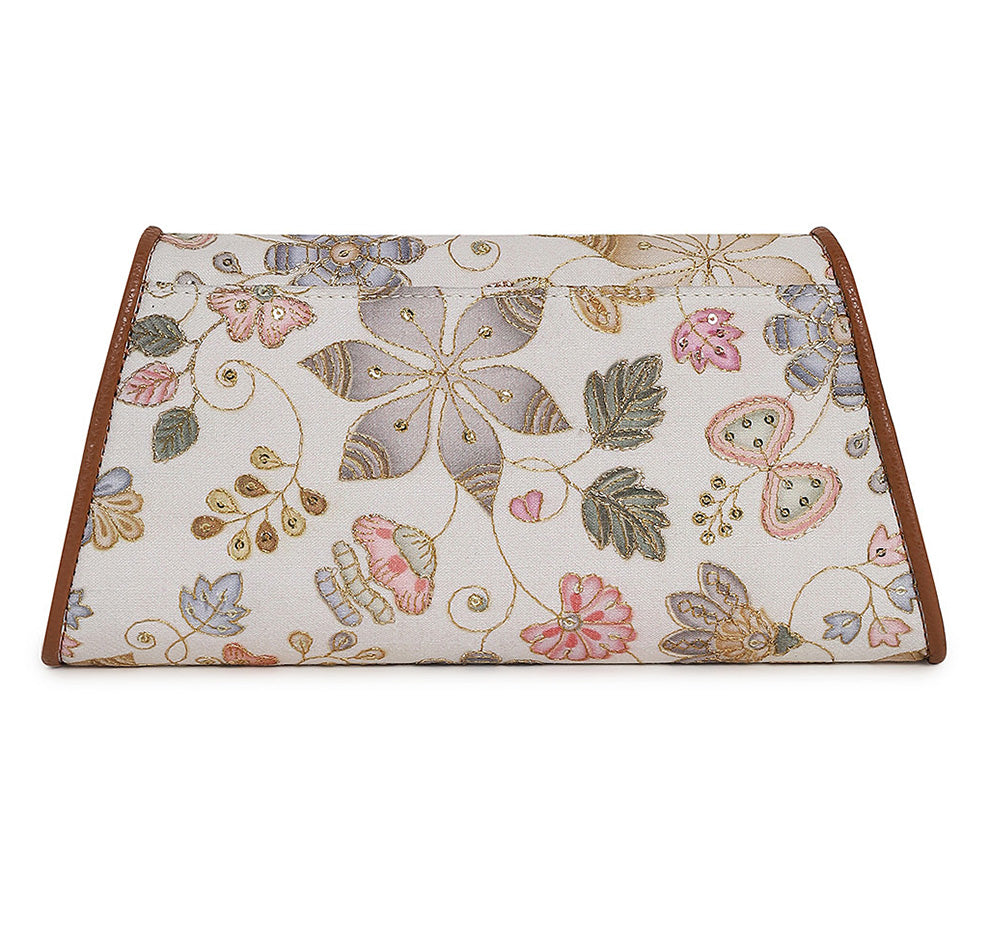 Elisa wallet sling - Caramel Ivory