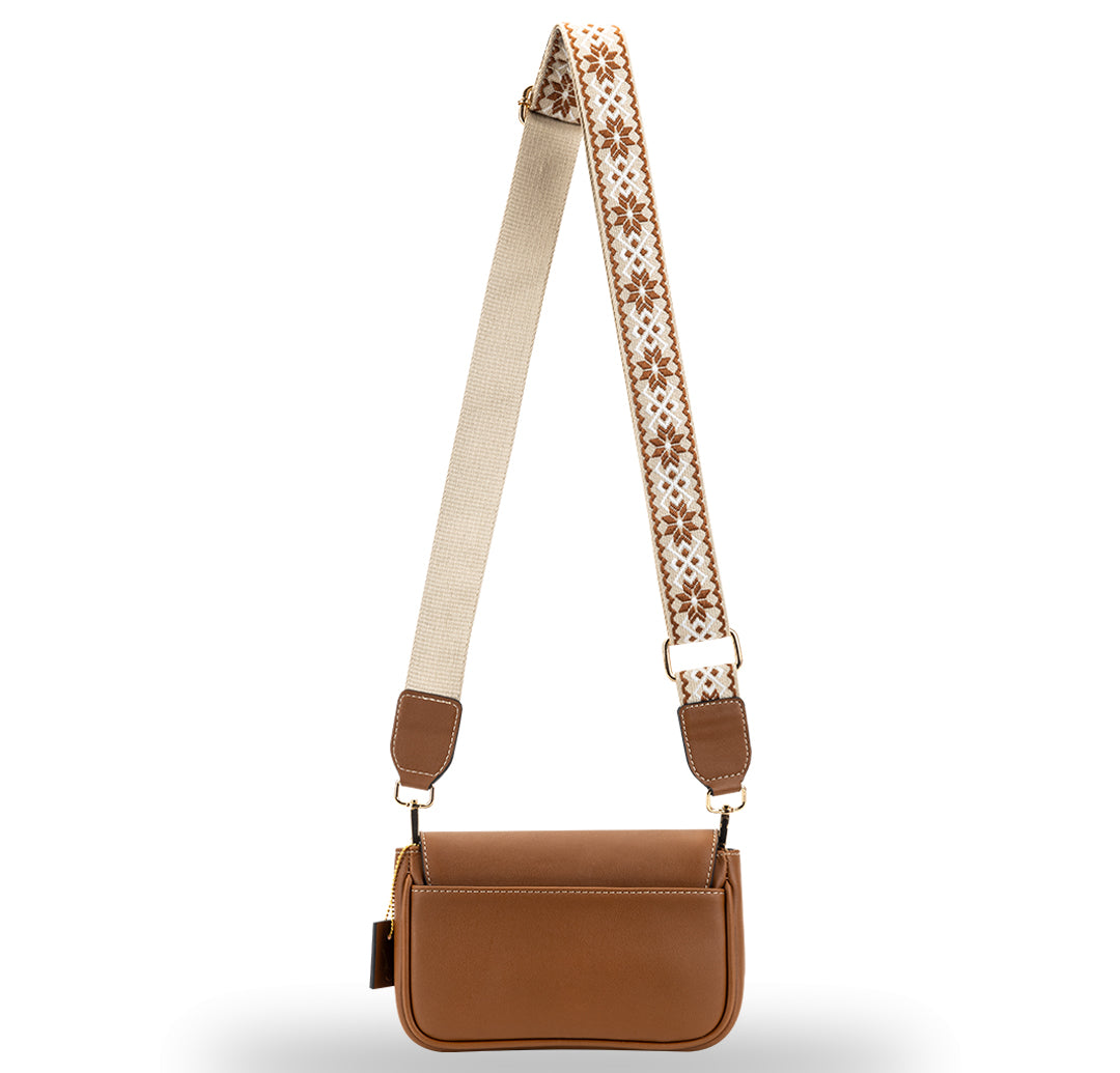 Sway Crossbody Bag - Tan YuvaStree