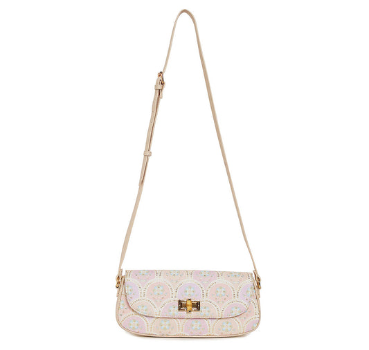 Saira Crossbody Bag - Pearl Blush