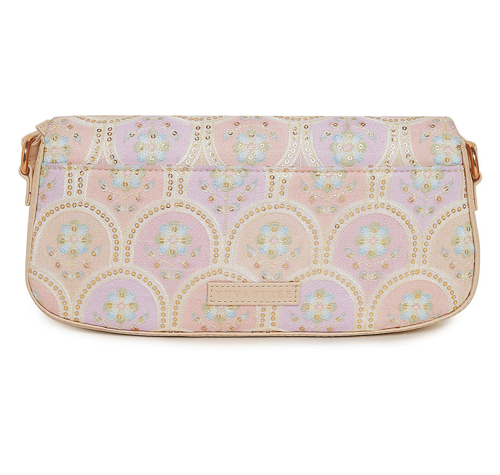 Saira Crossbody Bag - Pearl Blush