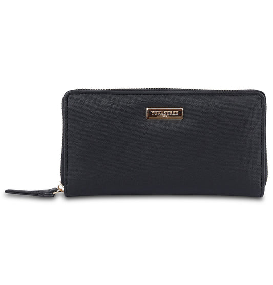Vault Zip Wallet - Black