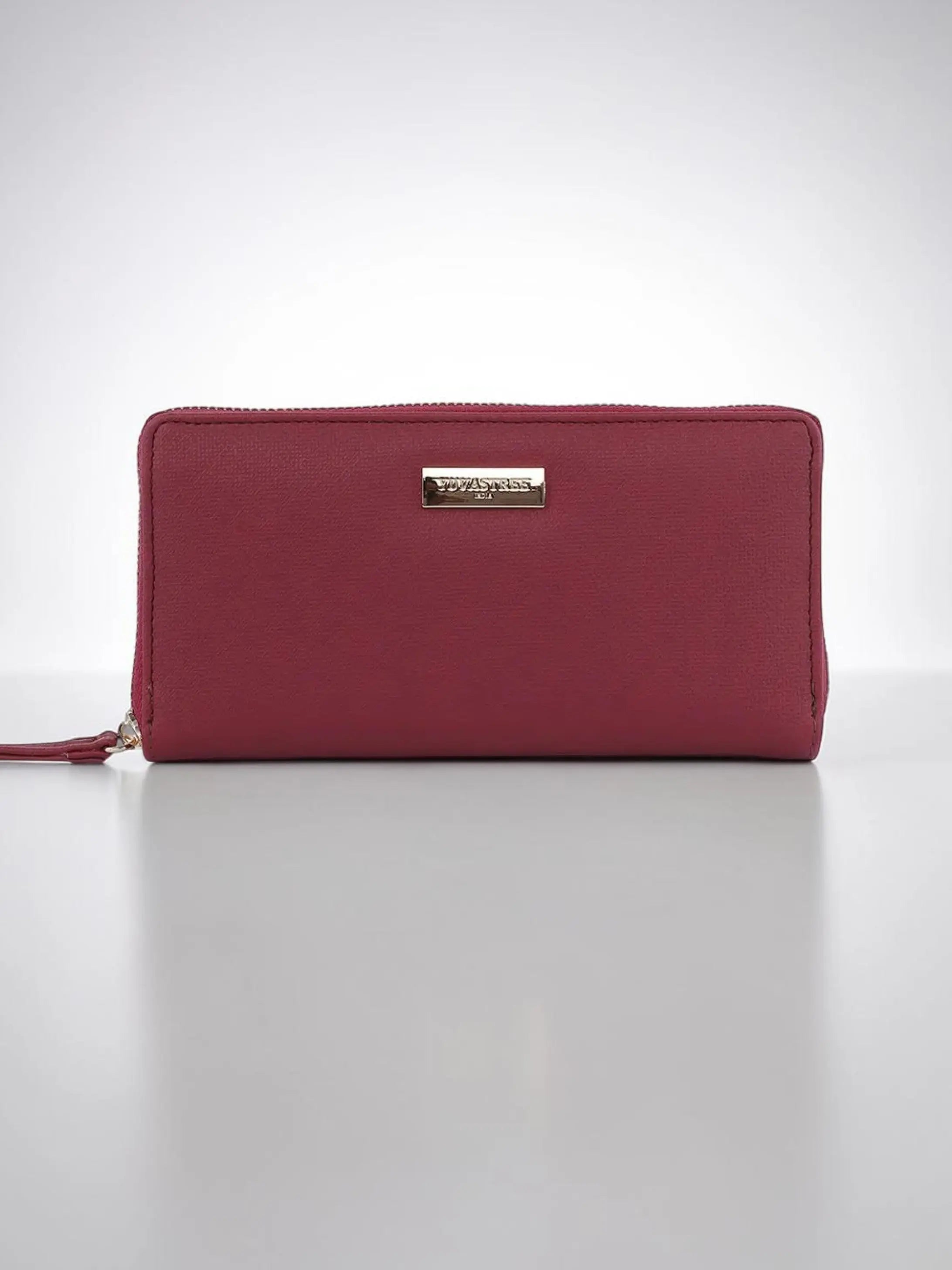 Vault Zip Wallet - Cherry YuvaStree