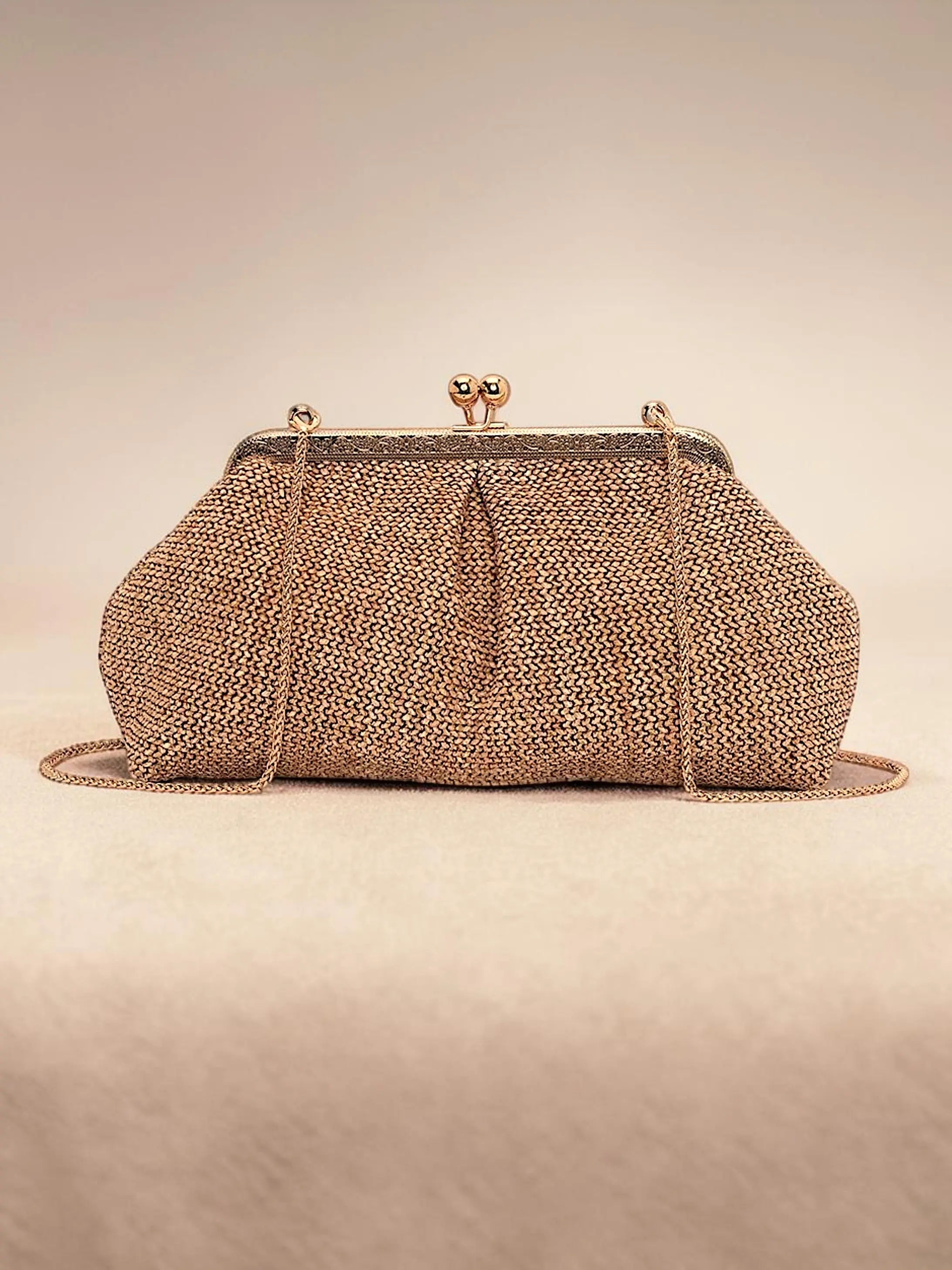 Aria Clutch - Tan YuvaStree