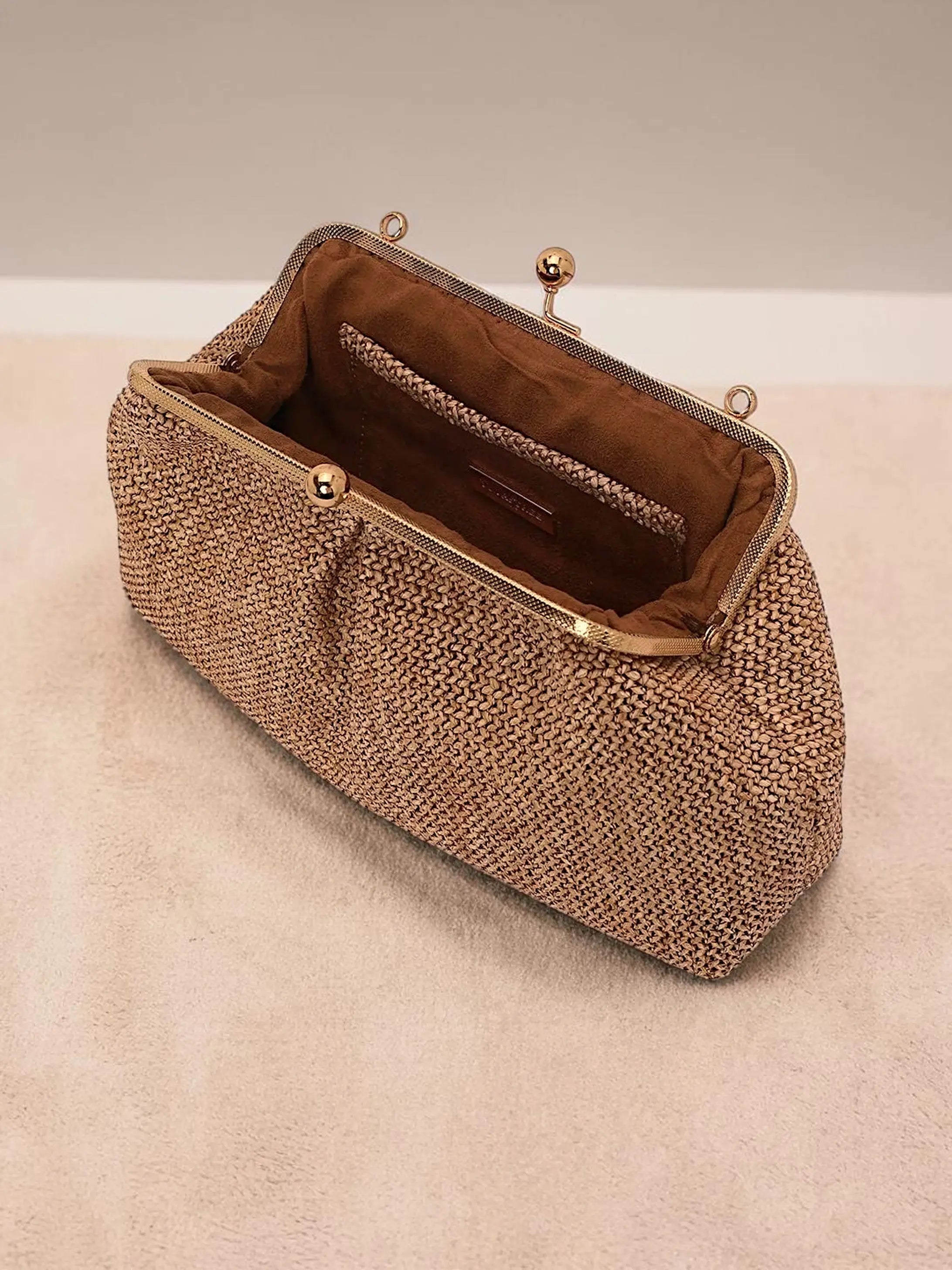 Aria Clutch - Tan YuvaStree