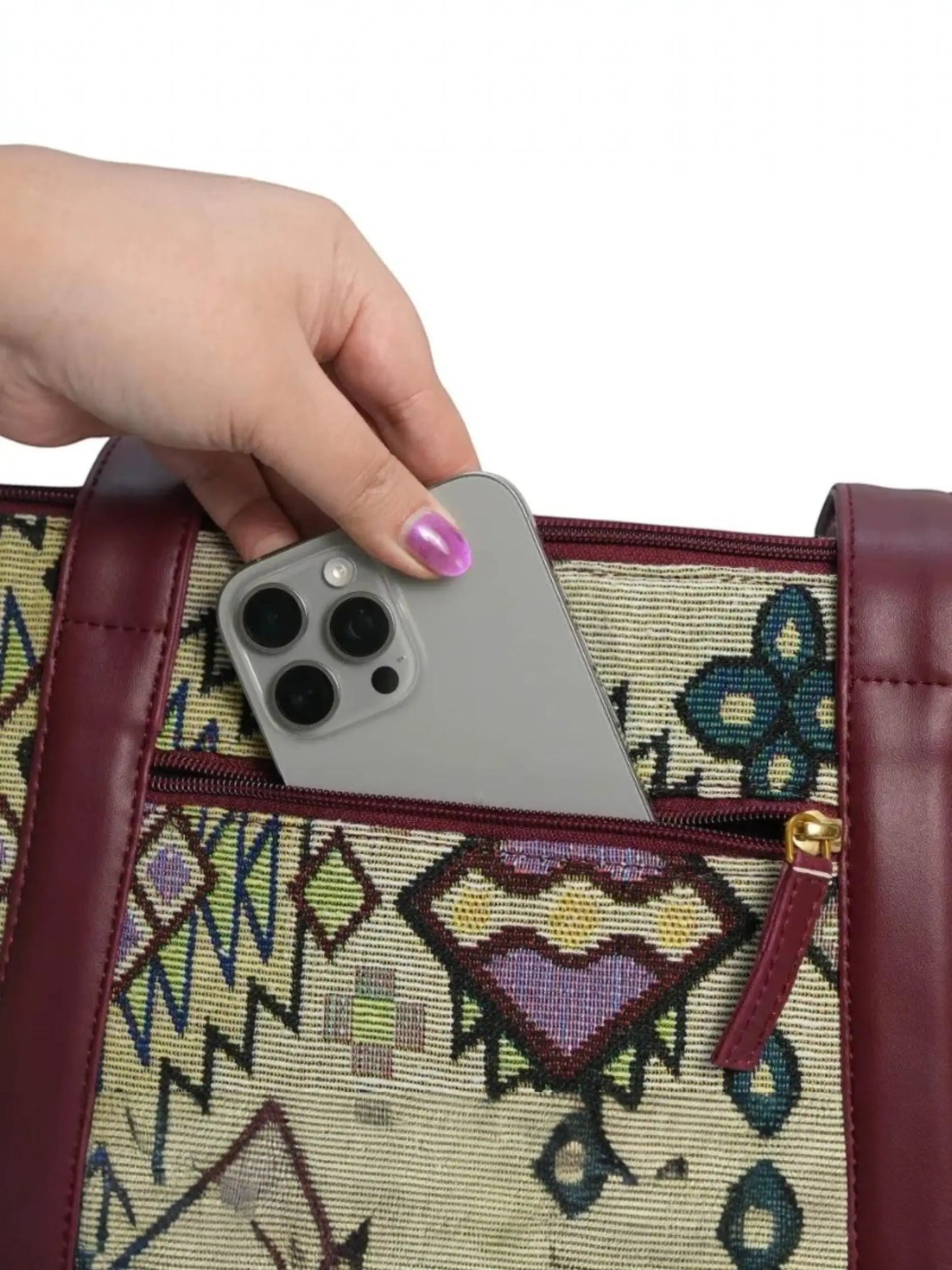 Lyra Tote – Boho Ember YuvaStree