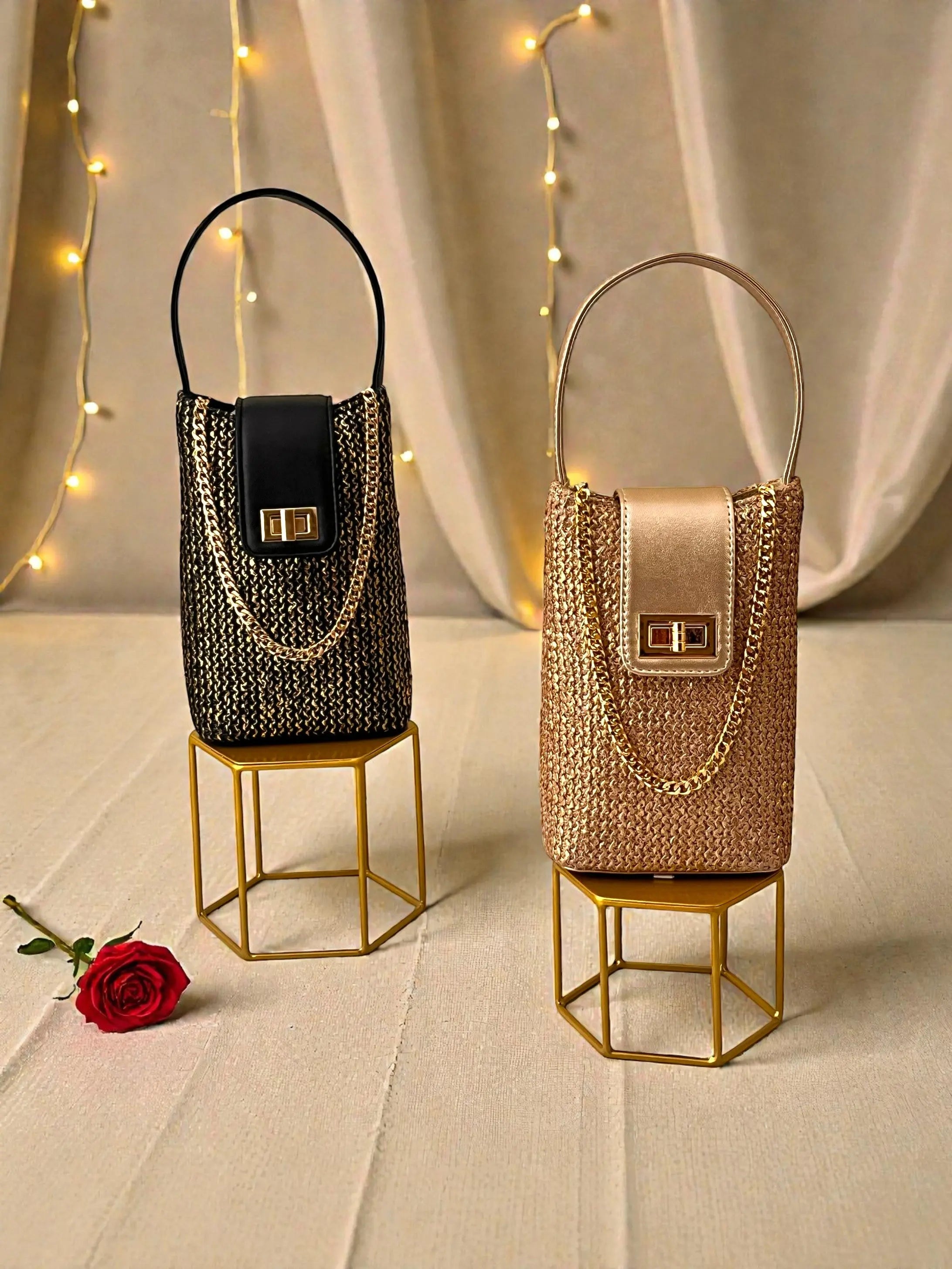 Noor Mini Sling Bag - Set of 10 Wedding Favors YuvaStree