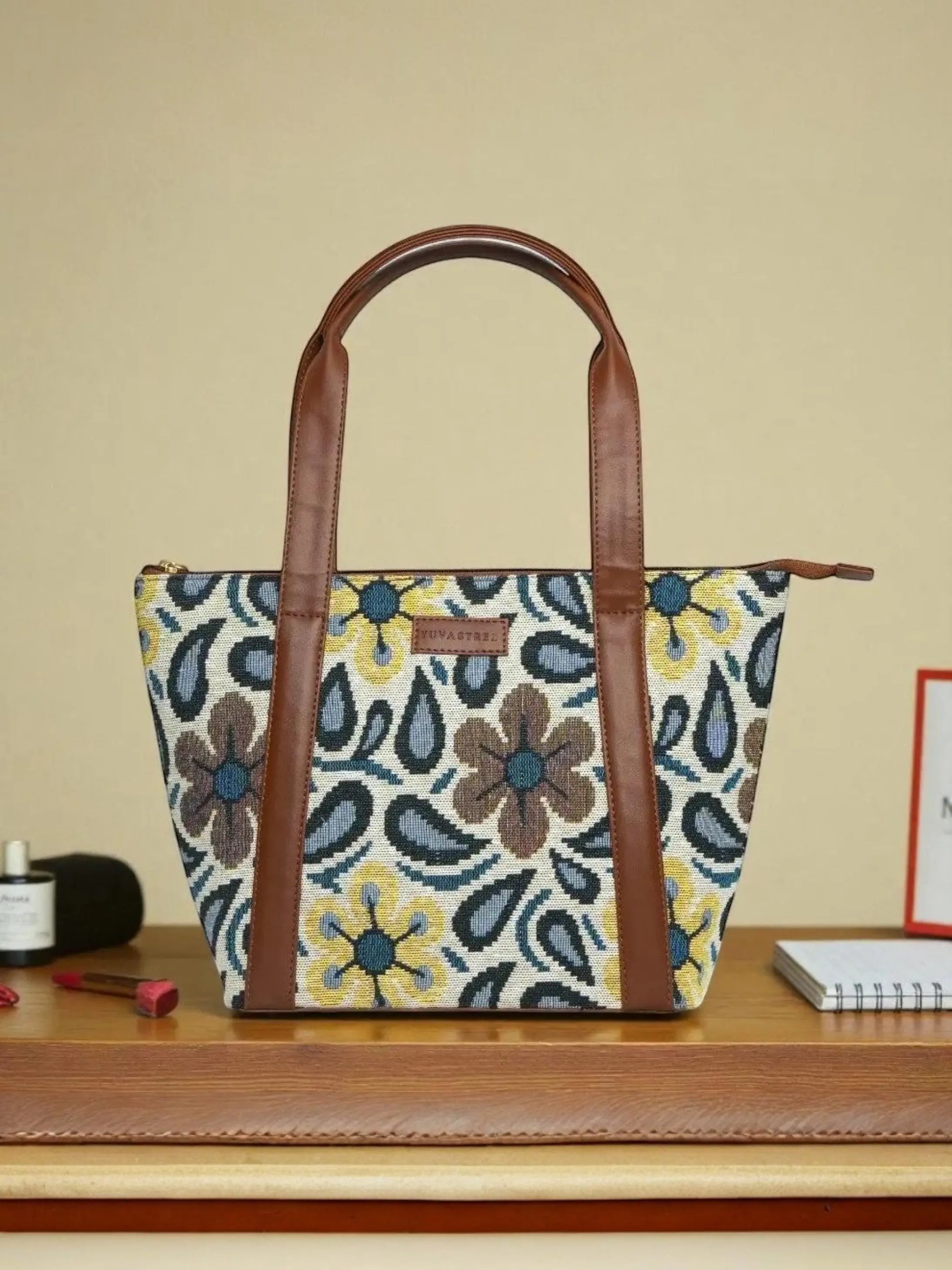 Lyra Tote – Floral Bloom YuvaStree