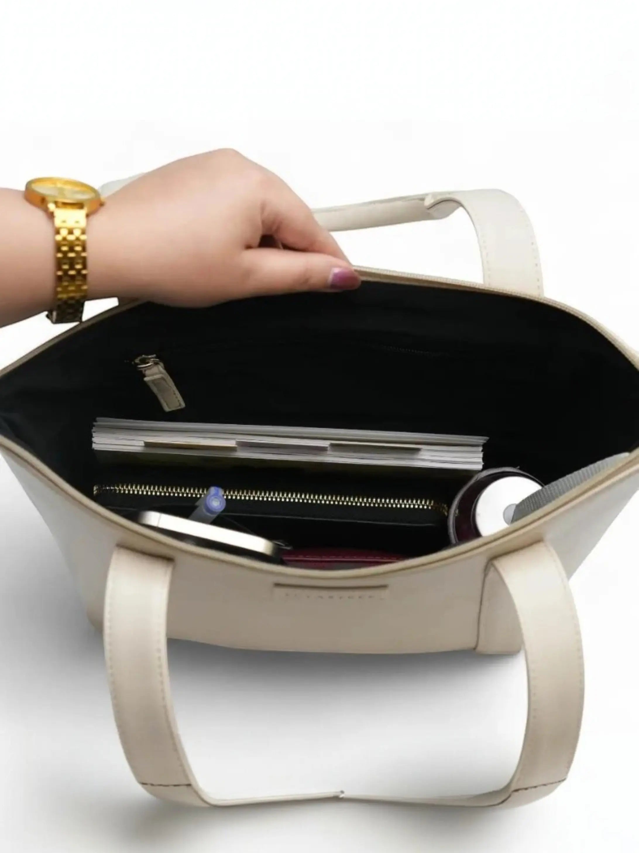 Lyra Tote – Ivory Mist YuvaStree