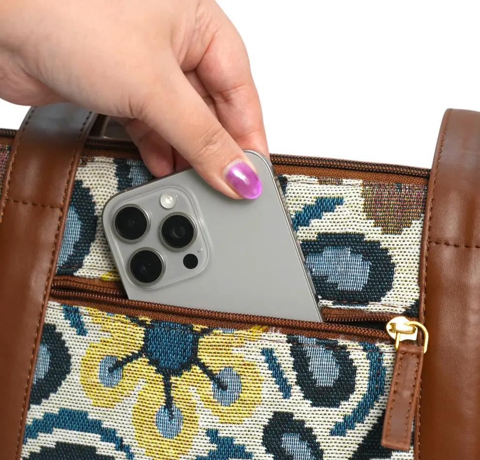 Lyra Tote – Floral Bloom YuvaStree