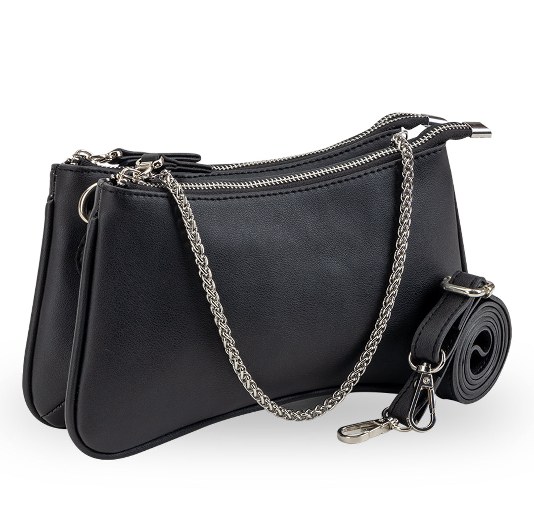 Twixis  Crossbody Bag - Black