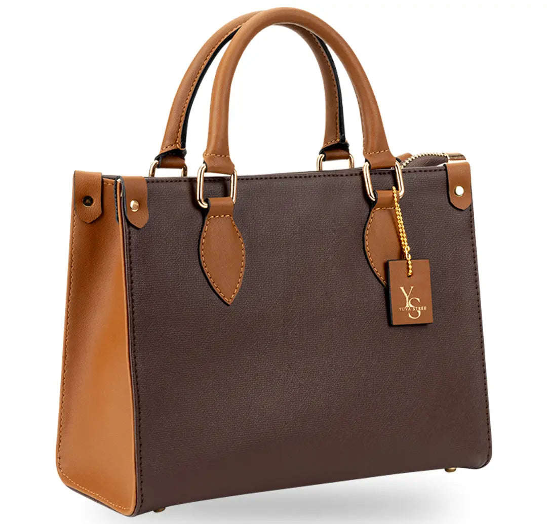 Bliss Tote Bag - Dk. Mocha Tan YuvaStree