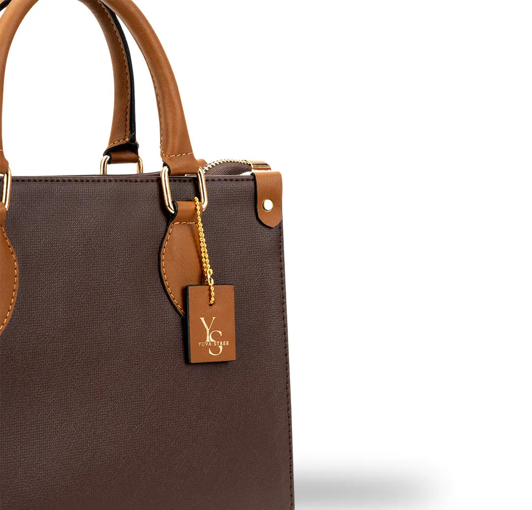 Bliss Tote Bag - Dk. Mocha Tan YuvaStree