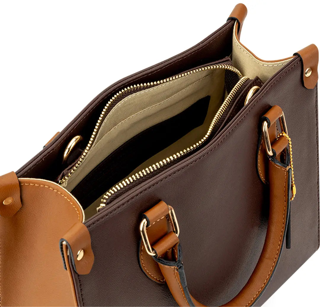 Bliss Tote Bag - Dk. Mocha Tan YuvaStree