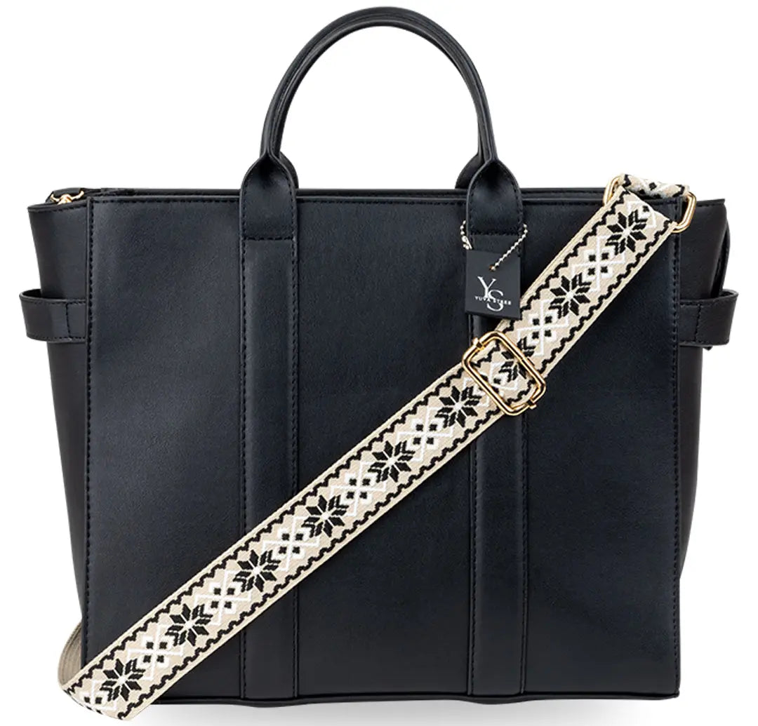 Elan Box Tote Bag - Black My Store
