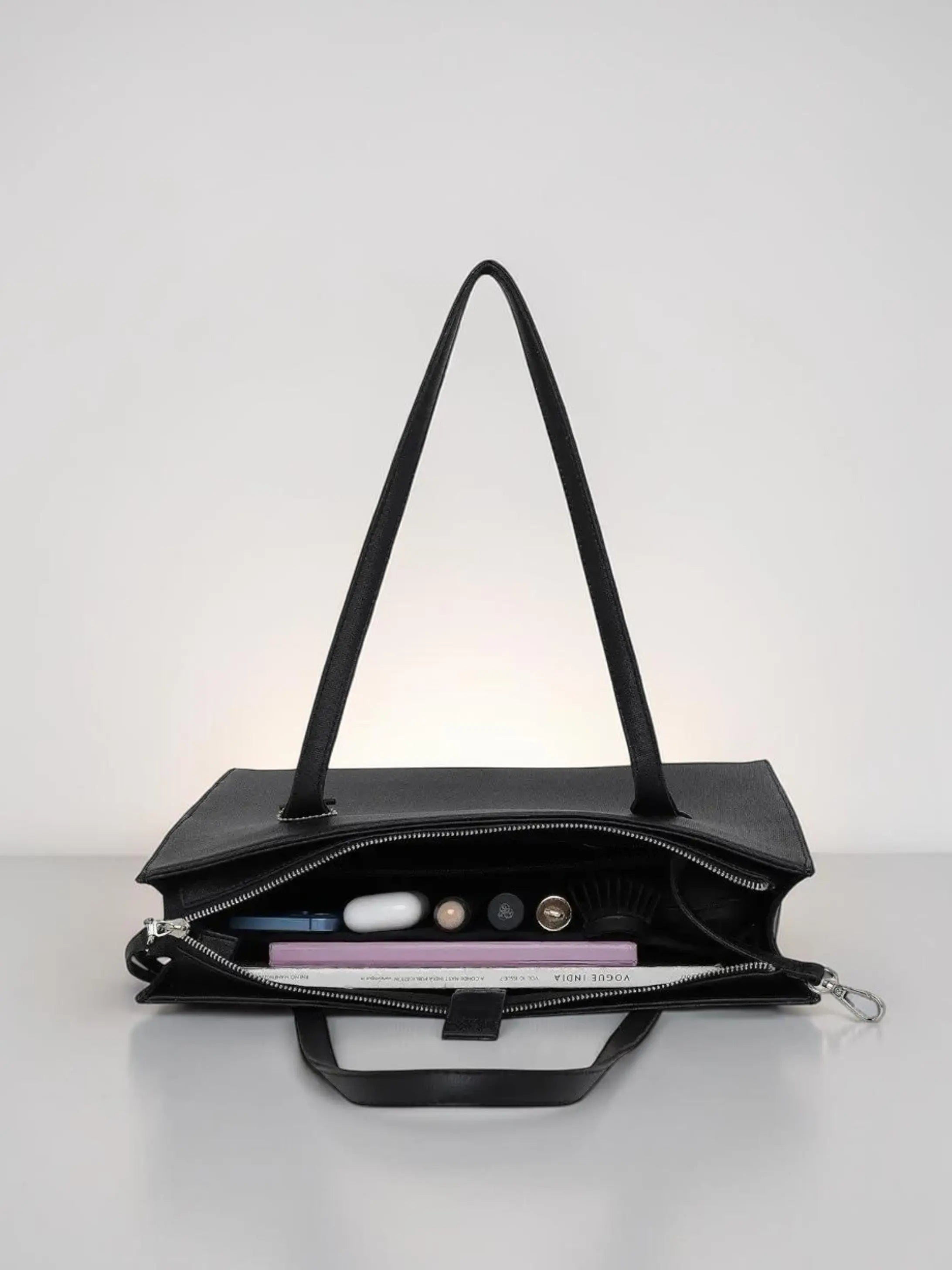 Elevate Tote Bag - Black YuvaStree