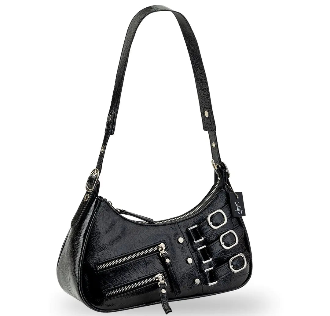 Velora Hobo Bag - Black YuvaStree