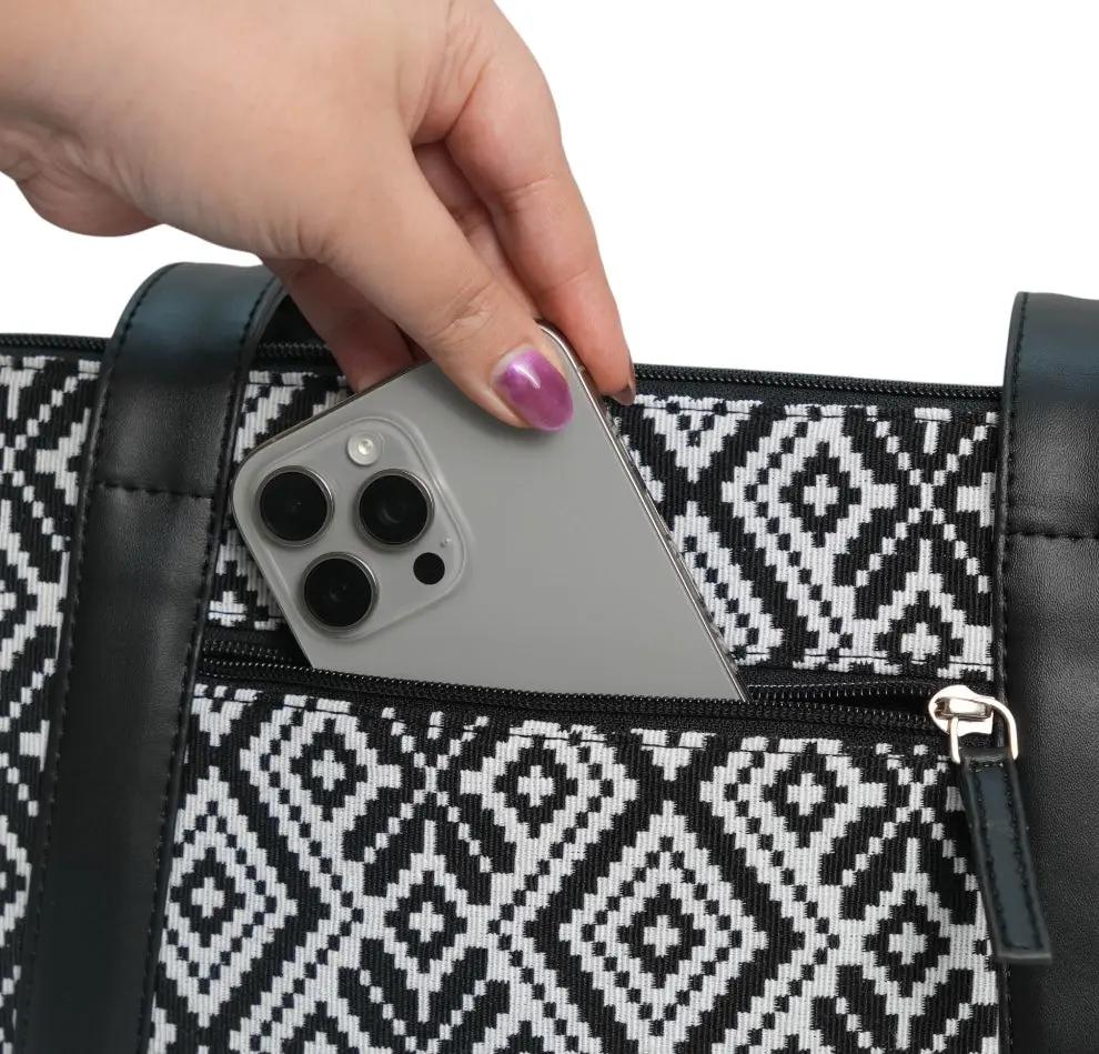 Lyra Tote – Noir Diamond YuvaStree