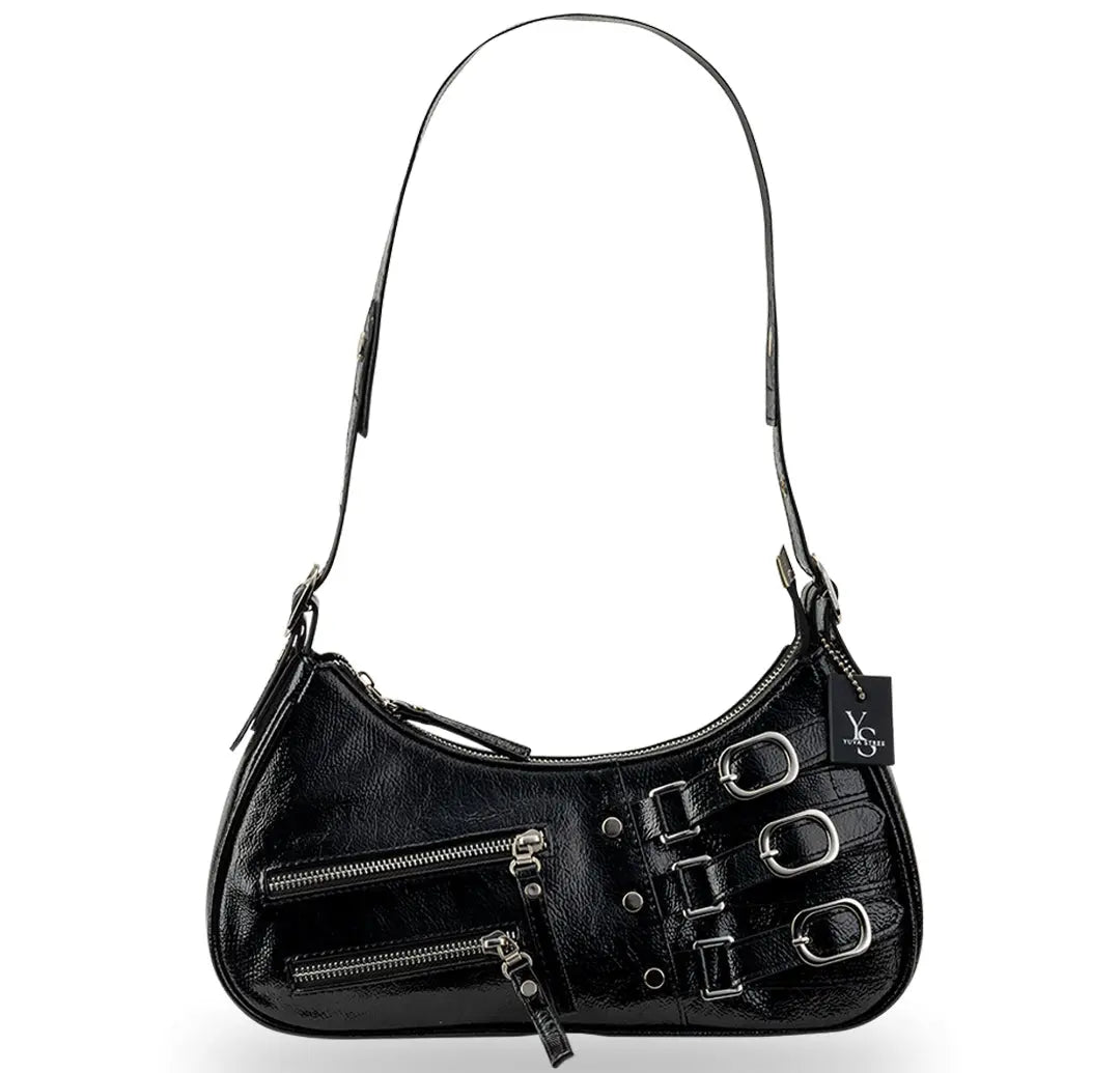 Velora Hobo Bag - Black YuvaStree