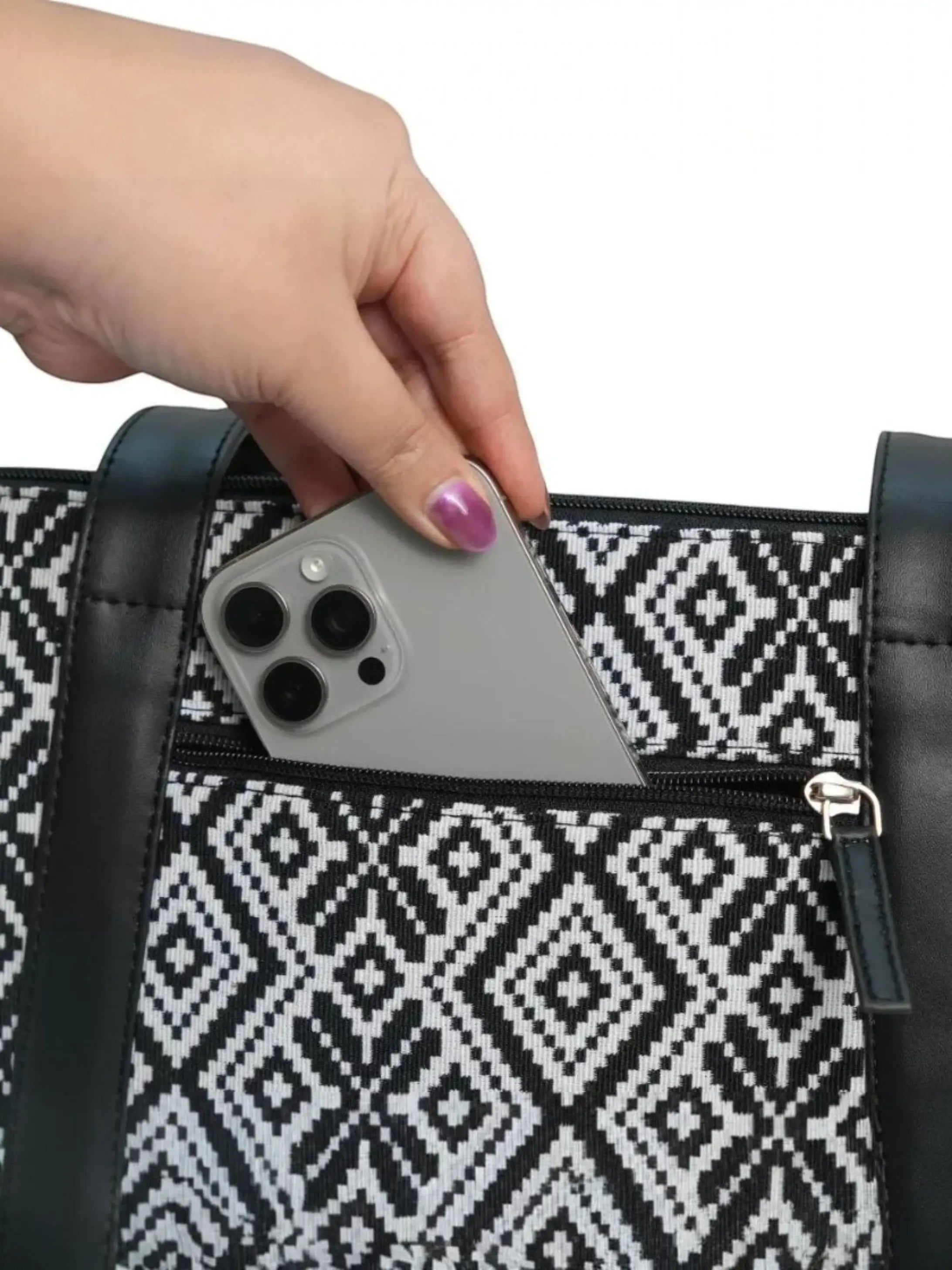 Lyra Tote – Black Diamond YuvaStree