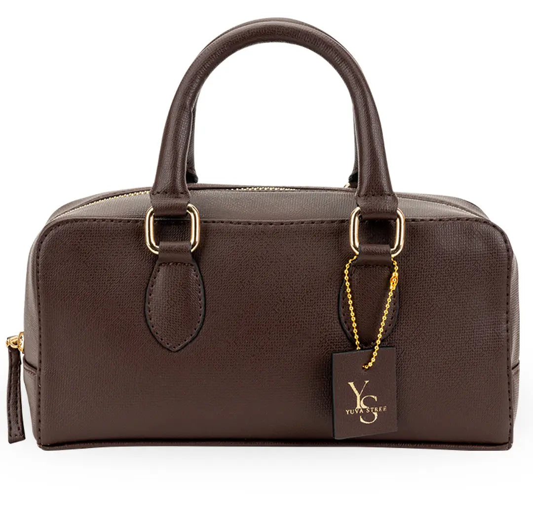 Lume Boxy Crossbody Bag - Dk. Mocha YuvaStree