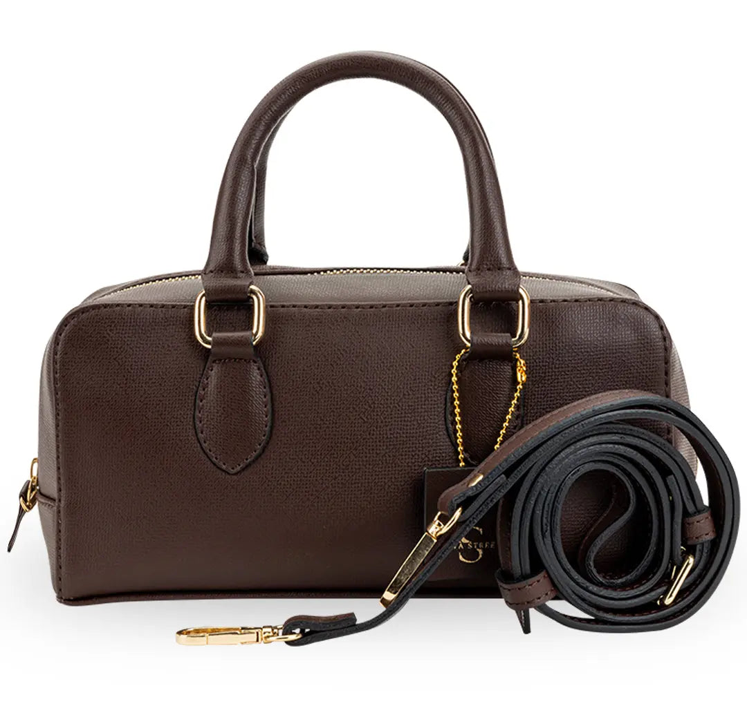 Lume Boxy Crossbody Bag - Dk. Mocha YuvaStree