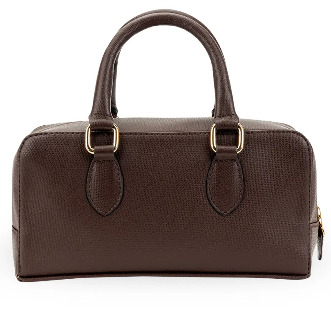 Lume Boxy Crossbody Bag - Dk. Mocha YuvaStree