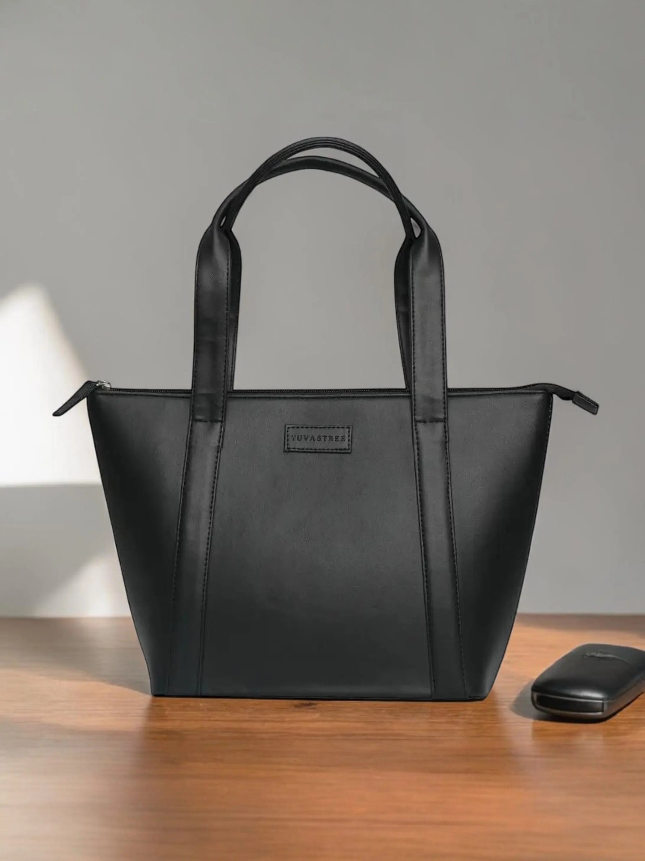 Lyra Tote – Midnight Black YuvaStree