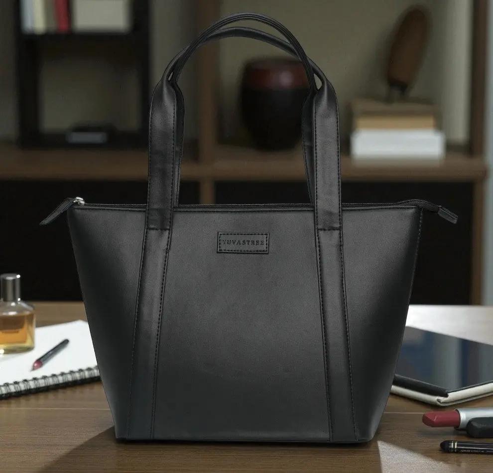 Lyra Tote – Midnight Black YuvaStree