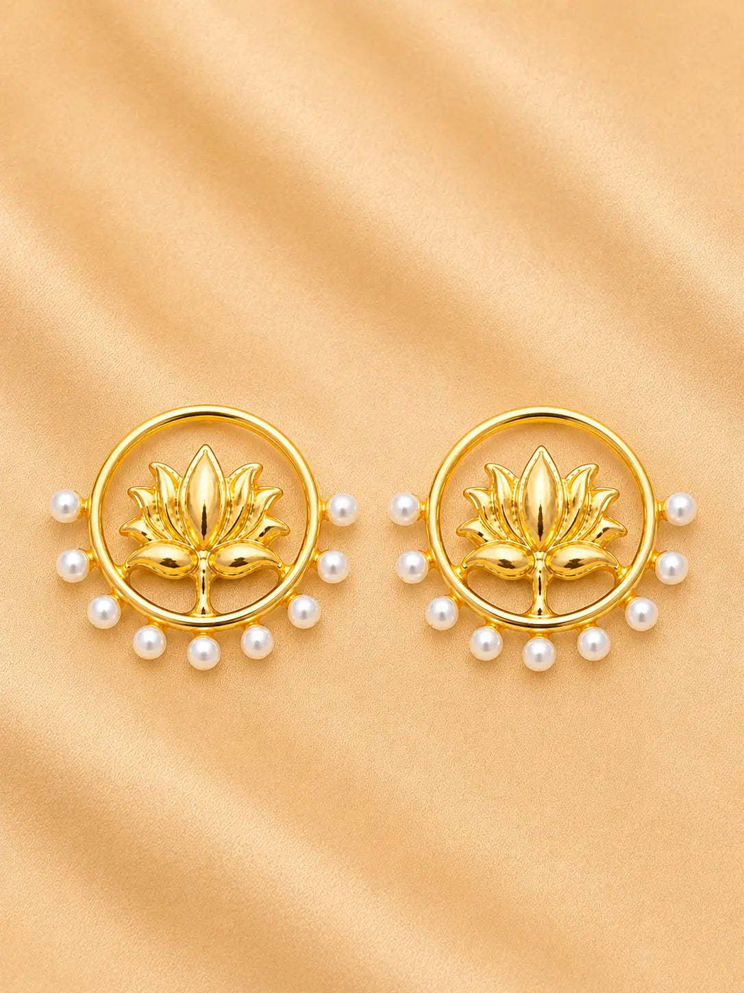 Lotus Earrings YuvaStree