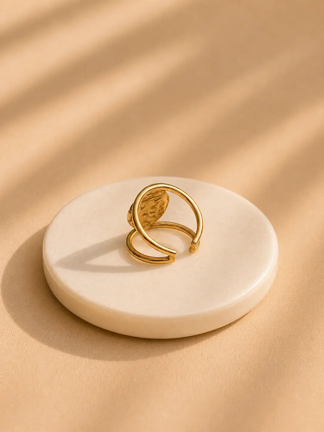 Disc Double Band Ring YuvaStree