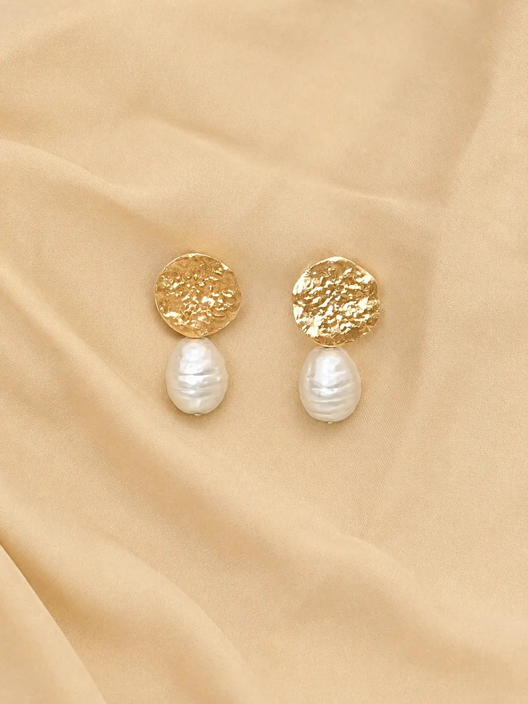 Pearl Drop Earrings YuvaStree