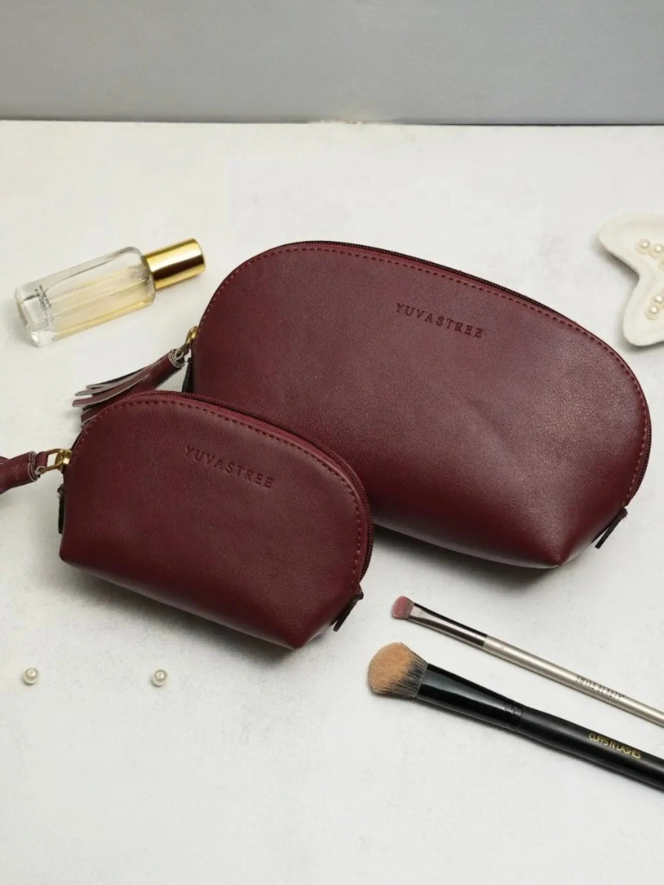 Essential Pouch Combo - Cherry YuvaStree